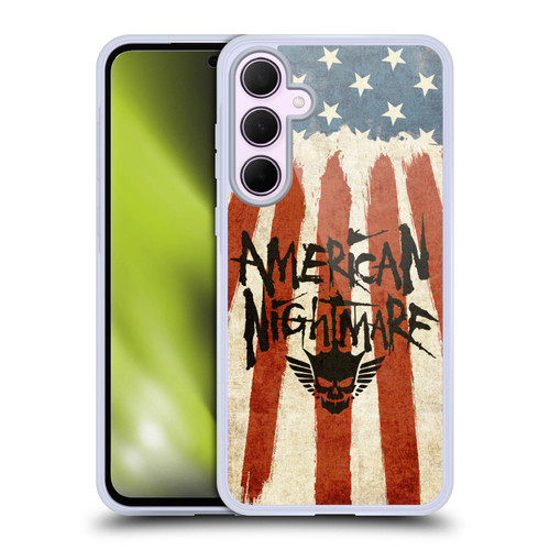 WWE Cody Rhodes Graphics American Nightmare Flag Soft Gel Case for Samsung Galaxy A35 5G