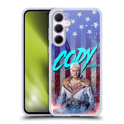 WWE Cody Rhodes Graphics Cody Rhodes Soft Gel Case for Samsung Galaxy A35 5G
