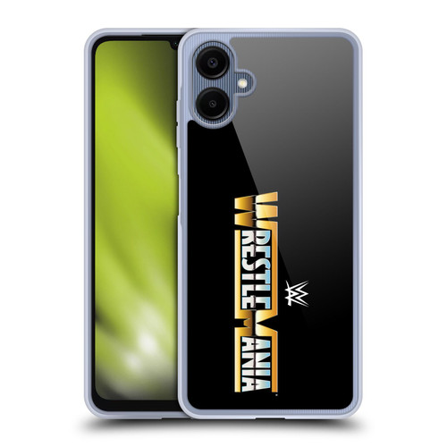 WWE TV Program Logo Wrestlemania Soft Gel Case for Samsung Galaxy A06 4G / 5G