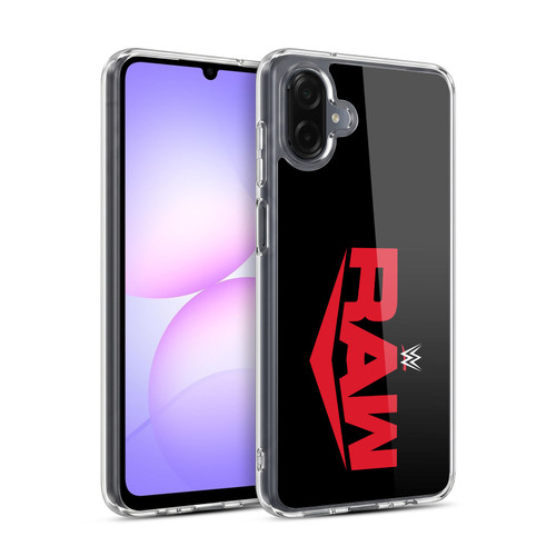 WWE TV Program Logo Raw Soft Gel Case for Samsung Galaxy A07 4G