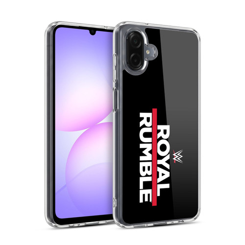 WWE TV Program Logo Royal Rumble Soft Gel Case for Samsung Galaxy A07 4G