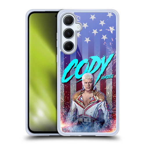 WWE Cody Rhodes Graphics Cody Rhodes Soft Gel Case for Samsung Galaxy A55 5G