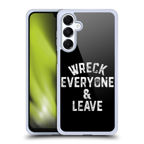 WWE R. Reigns Graphics Wreck Everyone & Leave Soft Gel Case for Samsung Galaxy A16 5G & MagSafe