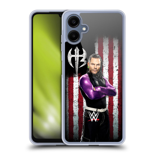 WWE American Flag Superstars Jeff Hardy Soft Gel Case for Samsung Galaxy A06 4G / 5G