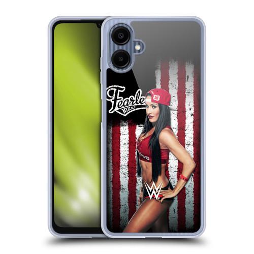 WWE American Flag Superstars Nikki Bella Soft Gel Case for Samsung Galaxy A06 4G / 5G