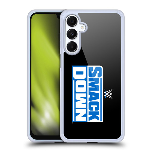 WWE TV Program Logo Smack Down Soft Gel Case for Samsung Galaxy A16 5G & MagSafe