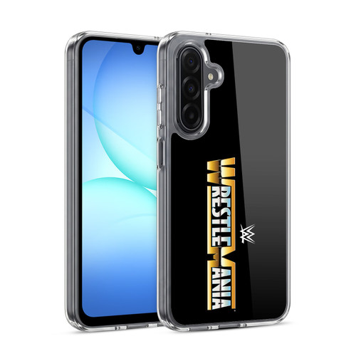 WWE TV Program Logo Wrestlemania Soft Gel Case for Samsung Galaxy A17 4G / 5G