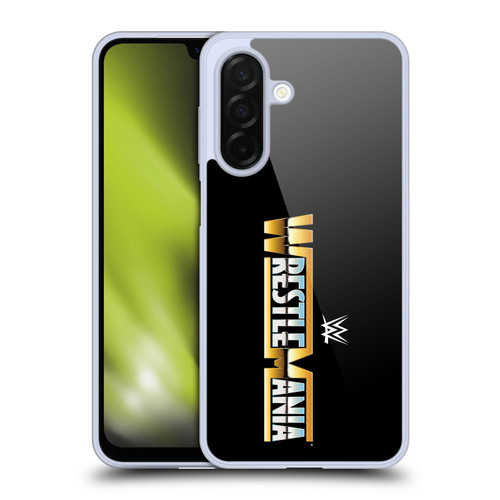 WWE TV Program Logo Wrestlemania Soft Gel Case for Samsung Galaxy A26 5G