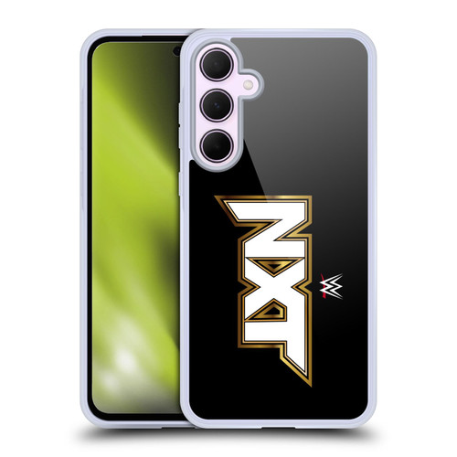 WWE TV Program Logo NXT Soft Gel Case for Samsung Galaxy A35 5G
