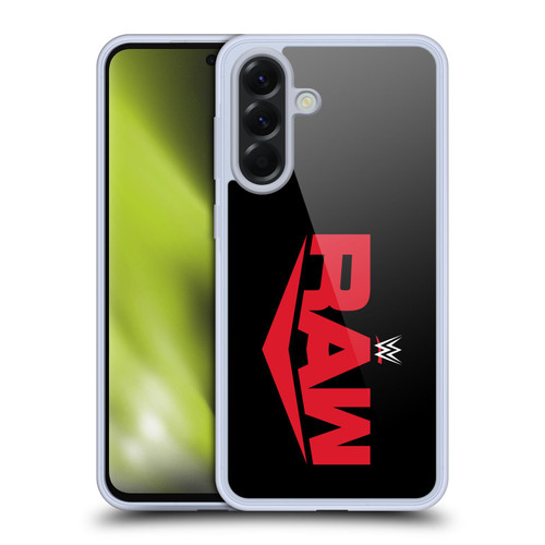 WWE TV Program Logo Raw Soft Gel Case for Samsung Galaxy A56 5G