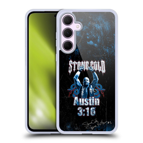 WWE Steve Austin Stone Cold Toughest SOB Soft Gel Case for Samsung Galaxy A35 5G