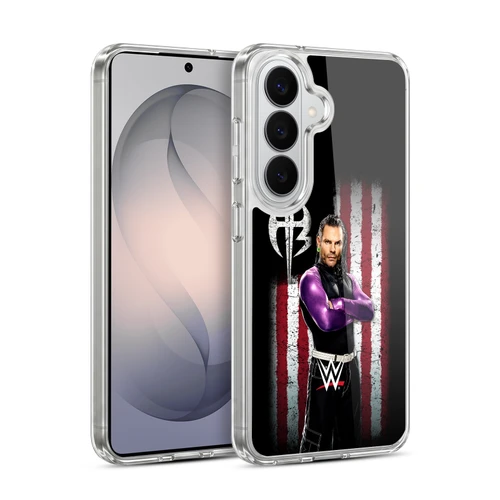 WWE American Flag Superstars Jeff Hardy Soft Gel Case for Samsung Galaxy S26