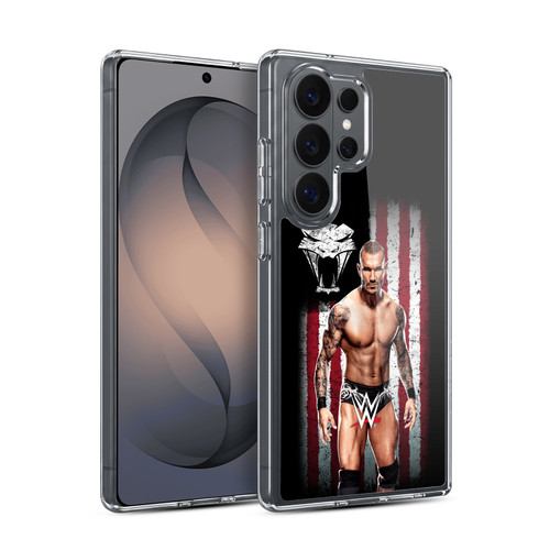 WWE American Flag Superstars Randy Orton Soft Gel Case for Samsung Galaxy S26 Ultra