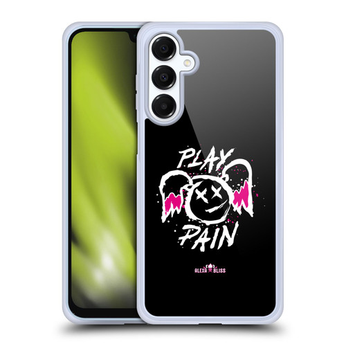 WWE Alexa Bliss Graphics Play Pain Smiley Soft Gel Case for Samsung Galaxy A16 5G & MagSafe