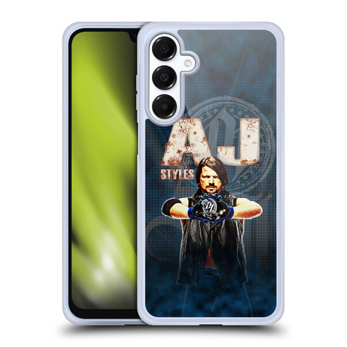 WWE Superstars AJ Styles Soft Gel Case for Samsung Galaxy A16 5G & MagSafe