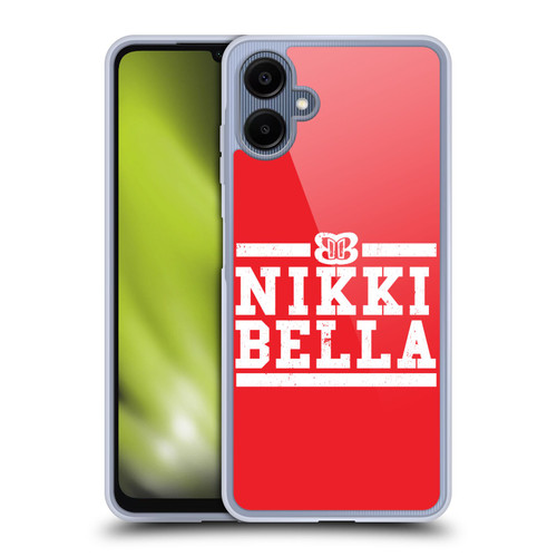 WWE Nikki Bella Logotype Soft Gel Case for Samsung Galaxy A06 4G / 5G