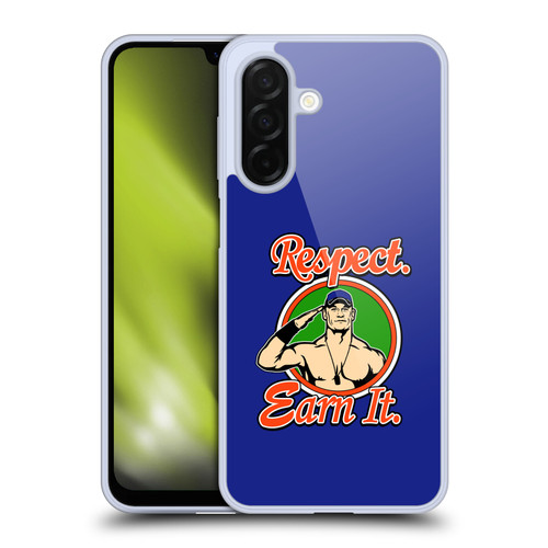 WWE 2017/18 Superstars John Cena Respect Earn It Soft Gel Case for Samsung Galaxy A26 5G