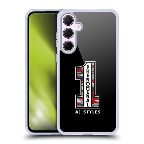 WWE 2017/18 Superstars AJ Styles Phenomenal 1 Soft Gel Case for Samsung Galaxy A35 5G