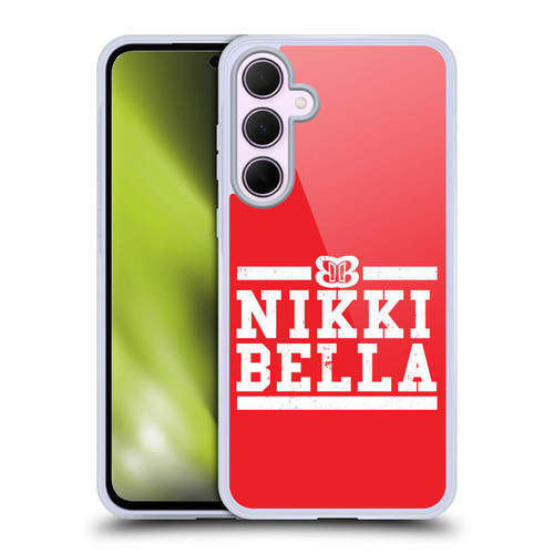 WWE Nikki Bella Logotype Soft Gel Case for Samsung Galaxy A35 5G