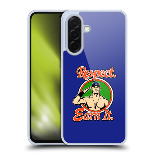 WWE 2017/18 Superstars John Cena Respect Earn It Soft Gel Case for Samsung Galaxy A36 5G