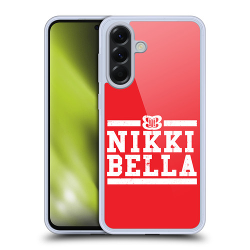 WWE Nikki Bella Logotype Soft Gel Case for Samsung Galaxy A56 5G