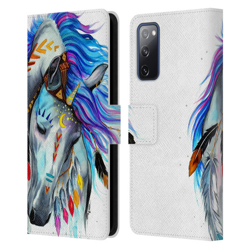 Pixie Cold Animals Spirit Leather Book Wallet Case Cover For Samsung Galaxy S20 FE / 5G