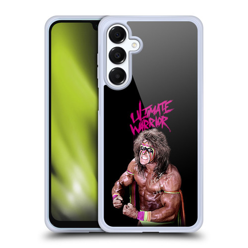 WWE Ultimate Warrior Photo & Signature Soft Gel Case for Samsung Galaxy A16 5G & MagSafe