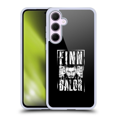WWE Superstars 8 Finn Bàlor Photo Logotype Soft Gel Case for Samsung Galaxy A35 5G