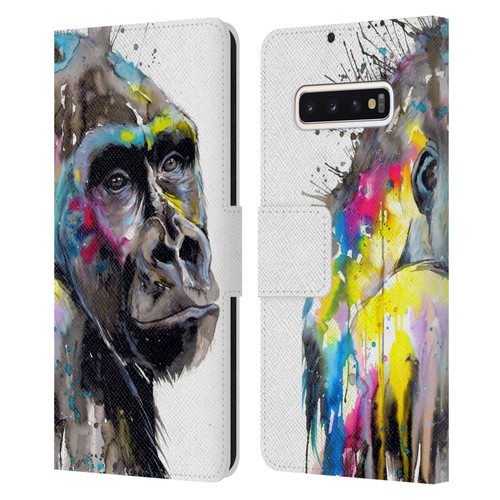 Pixie Cold Animals I See The Future Leather Book Wallet Case Cover For Samsung Galaxy S10