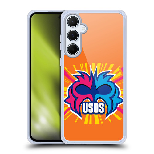 WWE The Usos Play Hard In The Paint Soft Gel Case for Samsung Galaxy A55 5G