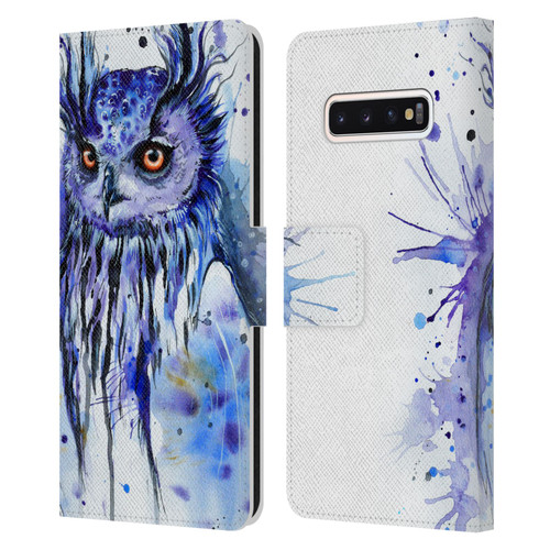 Pixie Cold Animals Secrets Leather Book Wallet Case Cover For Samsung Galaxy S10