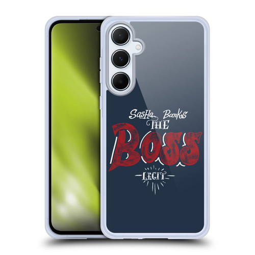 WWE Superstars 9 Sasha Banks The Boss Soft Gel Case for Samsung Galaxy A55 5G