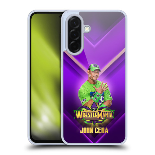 WWE Wrestlemania 34 Superstars John Cena Soft Gel Case for Samsung Galaxy A36 5G