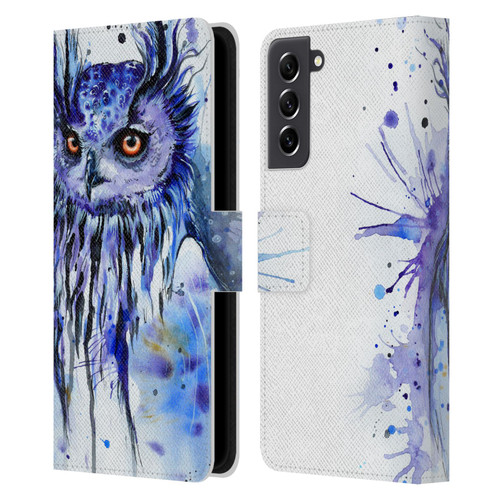 Pixie Cold Animals Secrets Leather Book Wallet Case Cover For Samsung Galaxy S21 FE 5G