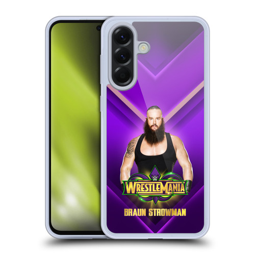 WWE Wrestlemania 34 Superstars Braun Strowman Soft Gel Case for Samsung Galaxy A56 5G