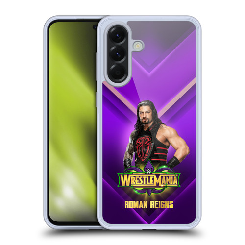 WWE Wrestlemania 34 Superstars Roman Reigns Soft Gel Case for Samsung Galaxy A56 5G