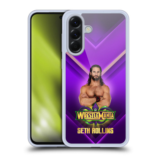 WWE Wrestlemania 34 Superstars Seth Rollins Soft Gel Case for Samsung Galaxy A56 5G
