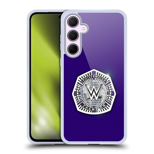 WWE Title Belts Cruiserweight Champion Soft Gel Case for Samsung Galaxy A35 5G