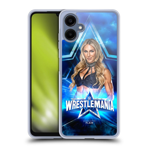 WWE Wrestlemania 38 Superstars Charlotte Flair Soft Gel Case for Samsung Galaxy A06 4G / 5G