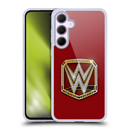 WWE Title Belts Universal Champion Soft Gel Case for Samsung Galaxy A35 5G