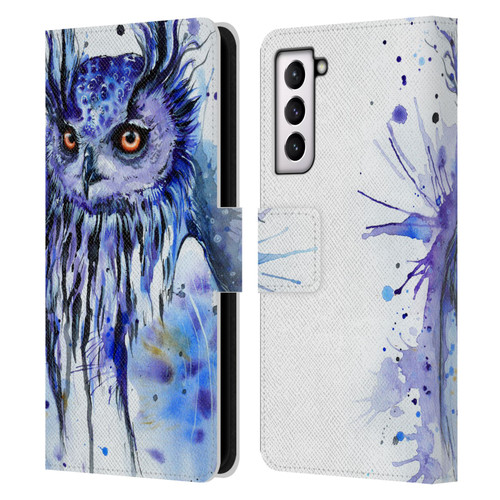Pixie Cold Animals Secrets Leather Book Wallet Case Cover For Samsung Galaxy S21 5G