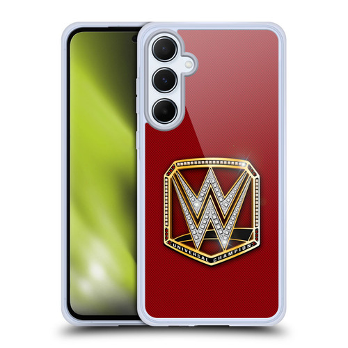 WWE Title Belts Universal Champion Soft Gel Case for Samsung Galaxy A55 5G
