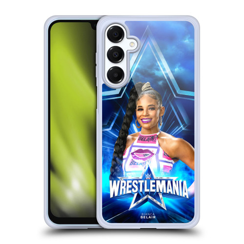 WWE Wrestlemania 38 Superstars Bianca Belair Soft Gel Case for Samsung Galaxy A16 5G & MagSafe