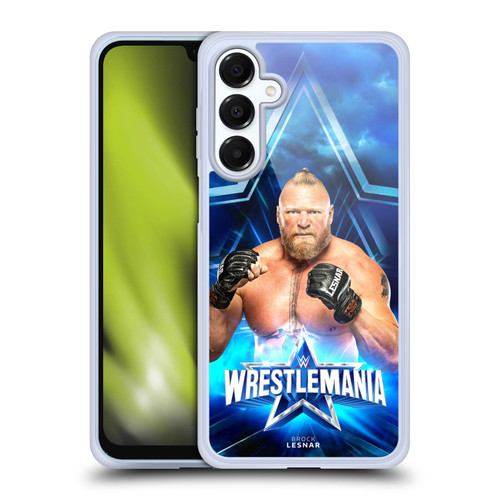 WWE Wrestlemania 38 Superstars Brock Lesnar Soft Gel Case for Samsung Galaxy A16 5G & MagSafe