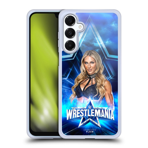 WWE Wrestlemania 38 Superstars Charlotte Flair Soft Gel Case for Samsung Galaxy A16 5G & MagSafe