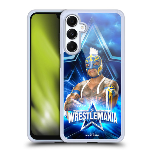 WWE Wrestlemania 38 Superstars Rey Mysterio Soft Gel Case for Samsung Galaxy A16 5G & MagSafe