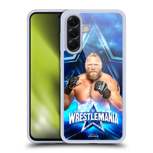 WWE Wrestlemania 38 Superstars Brock Lesnar Soft Gel Case for Samsung Galaxy A56 5G
