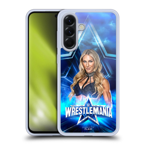 WWE Wrestlemania 38 Superstars Charlotte Flair Soft Gel Case for Samsung Galaxy A56 5G
