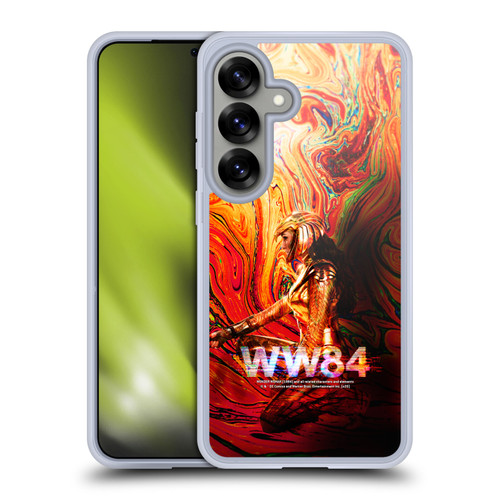 Wonder Woman 1984 Poster 2 Golden Eagle Armor 2 Soft Gel Case for Samsung Galaxy S25 & MagSafe