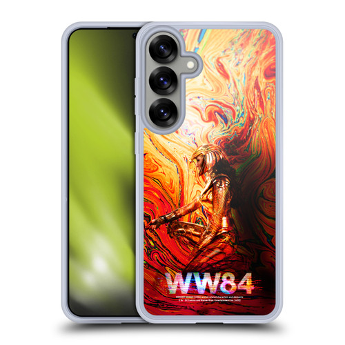 Wonder Woman 1984 Poster 2 Golden Eagle Armor 2 Soft Gel Case for Samsung Galaxy S25+ & MagSafe
